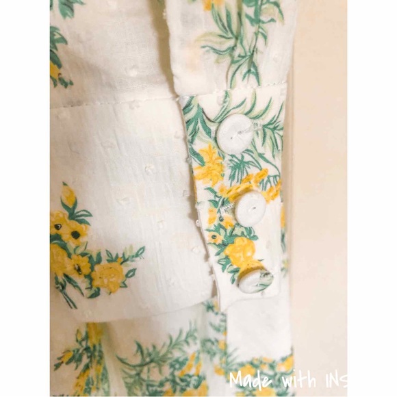 EMILIA WICKSTEAD Aisha belted floral-print cotton-blend midi shirt dress - Picture 12 of 14